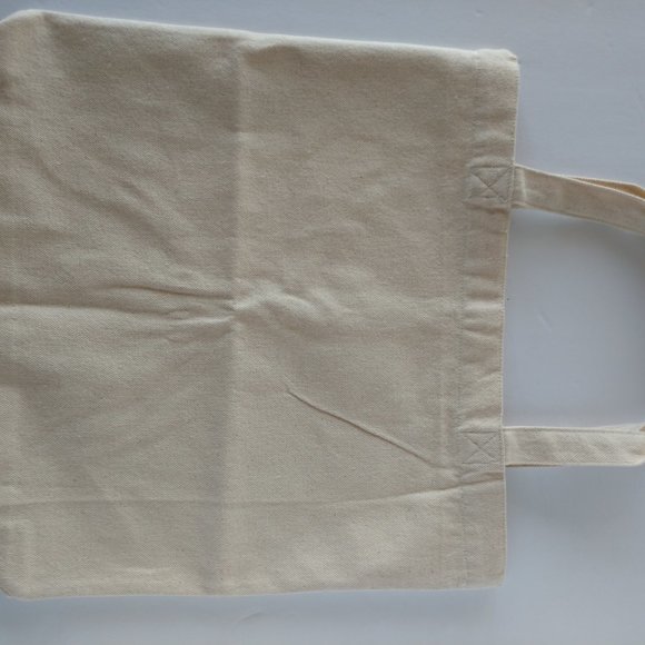 Hand Painted Tote Bag with Pink Koi Fish in Pond  13.5x13.5x3.5 NWT Handmade - Picture 8 of 16